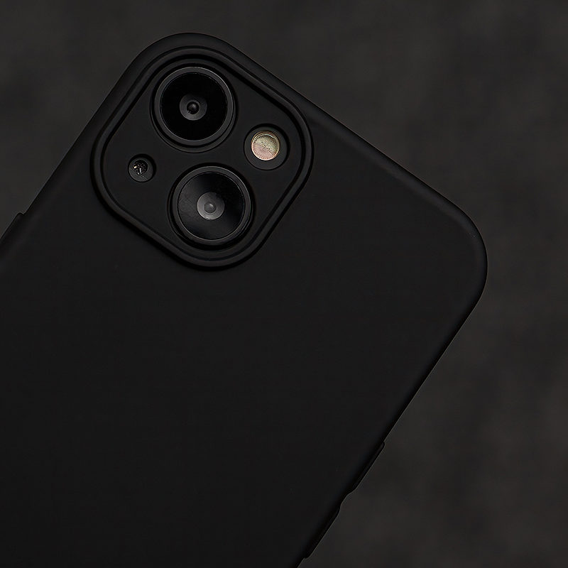 Silicon Box case for iPhone 14 6,1" black - Billede 5