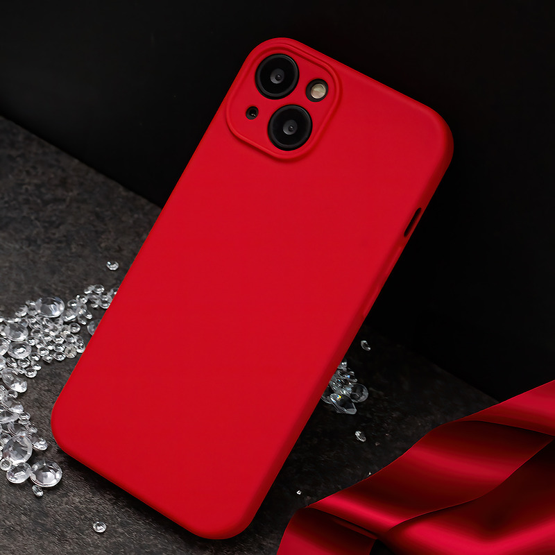 Silicon Box case for Samsung Galaxy S25 Plus red - Billede 4