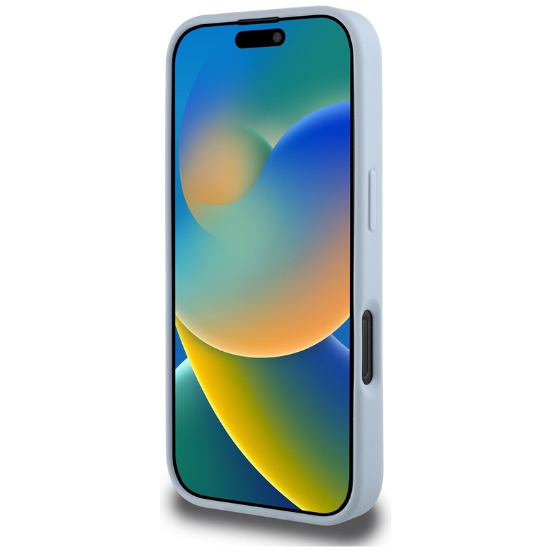 Guess Hardcase PU Grained Big 4G and Classic Logo Case for iPhone 16 Pro Max 6,9" Blue - Billede 5