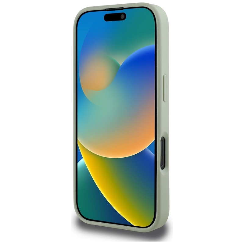 Guess Hardcase PU Grained Big 4G and Classic Logo Case for iPhone 16 Pro Max 6,9" Green - Billede 5