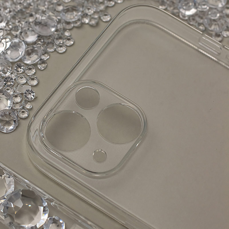 Slim 2mm Box case for iPhone 16 6,1" transparent - Billede 3
