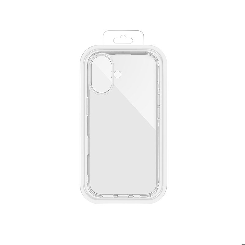 Slim 2mm Box case for iPhone 16 6,1" transparent - Billede 5
