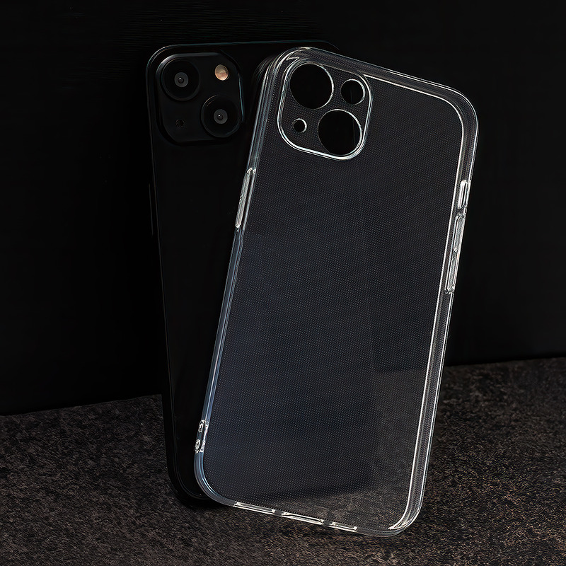 Slim 2mm Box case for iPhone 16e / 17e transparent - Billede 4