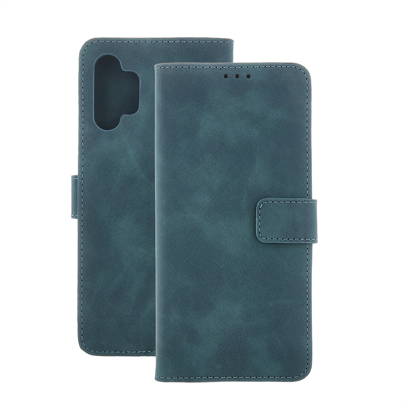 Smart Velvet case for iPhone 16e / 17e dark green