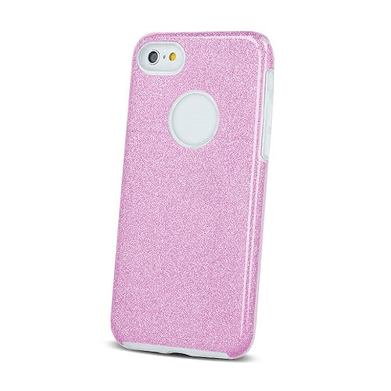 Glitter 3in1 case for iPhone 16e / 17e pink - Billede 2