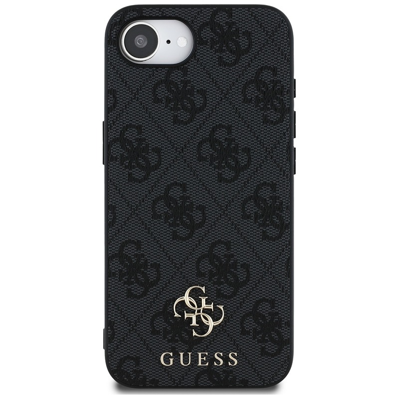 Guess HC MagSafe PU 4G Small 4G and Classic case for iPhone 16e Black - Billede 3