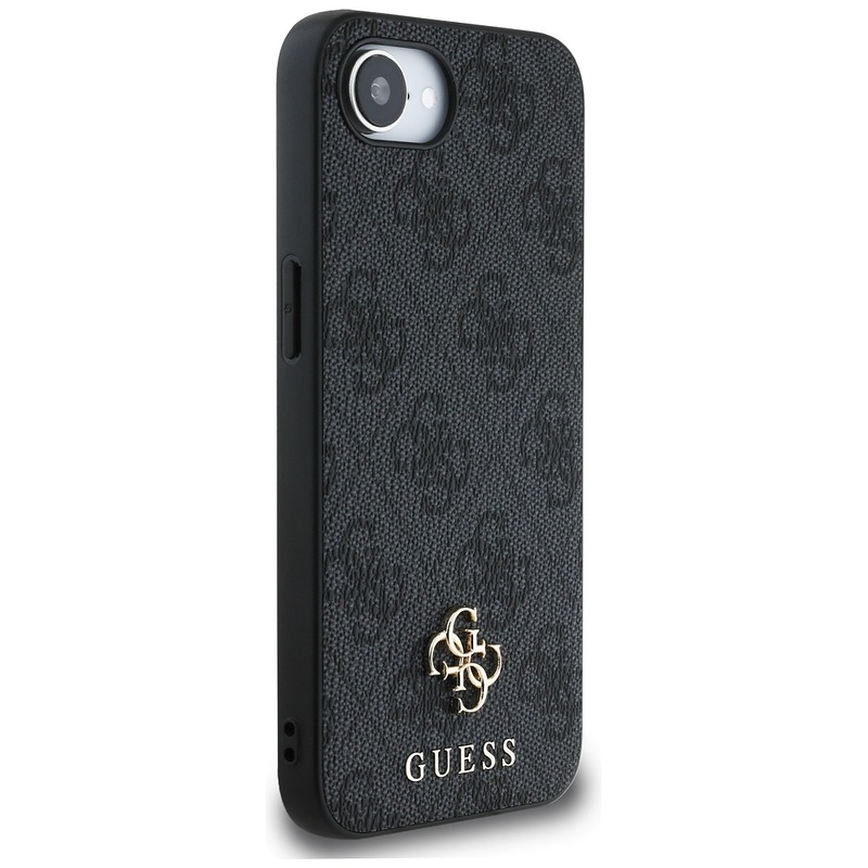 Guess HC MagSafe PU 4G Small 4G and Classic case for iPhone 16e Black - Billede 4