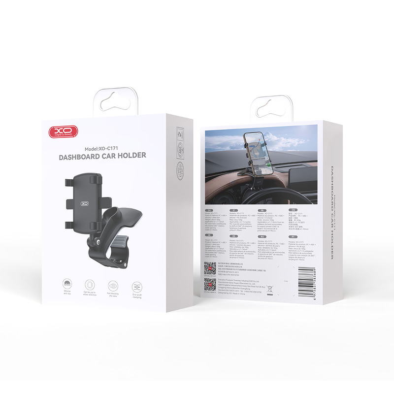 XO car holder C171 black to the cockpit - Billede 2