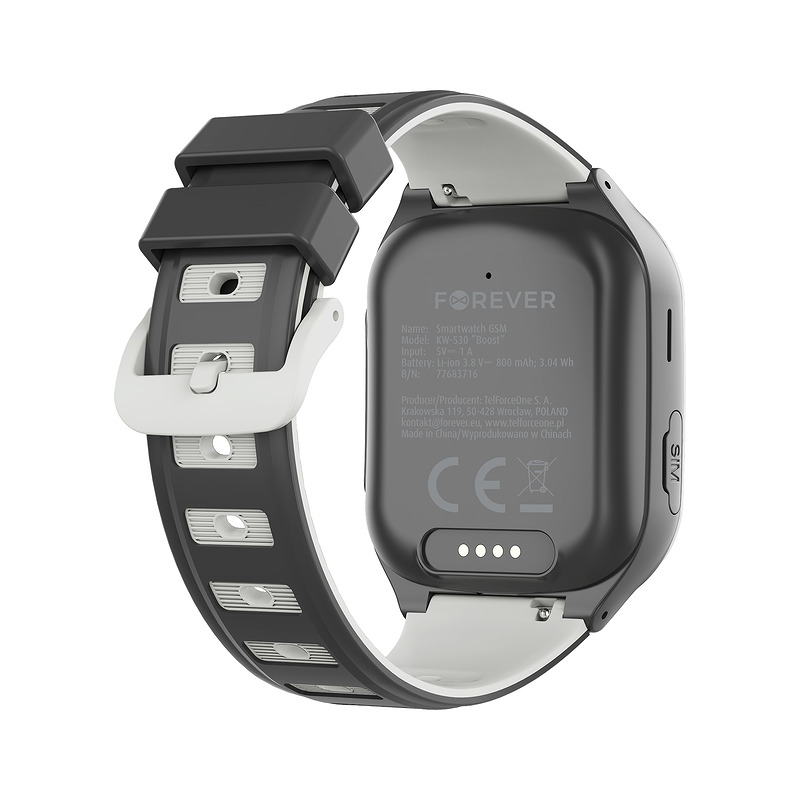 Forever smartwatch GPS WiFi 4G Kids Boost KW-530 Black - Billede 5