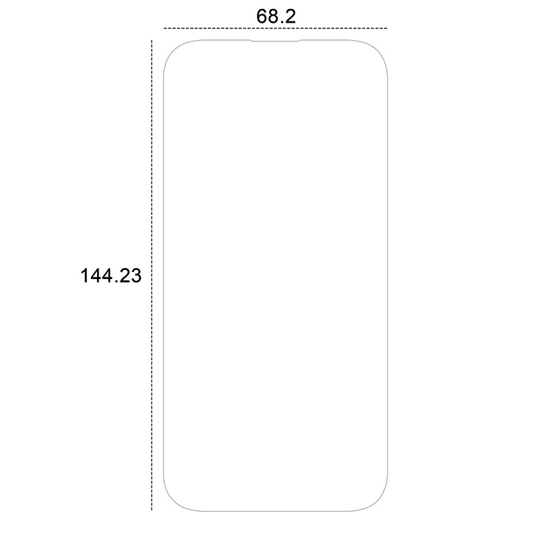 Etteri hybrid glass for iPhone 15 6,1" - Billede 2