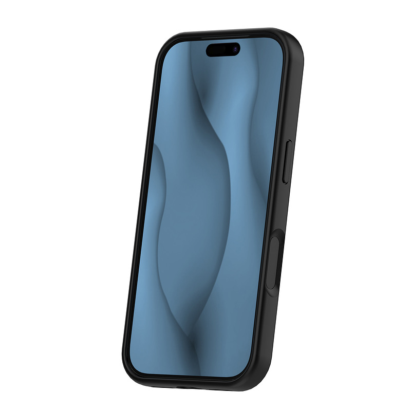 Silicone Thin Mag case for iPhone 17 Pro 6,3" / 18 Pro 6,3" black - Billede 2