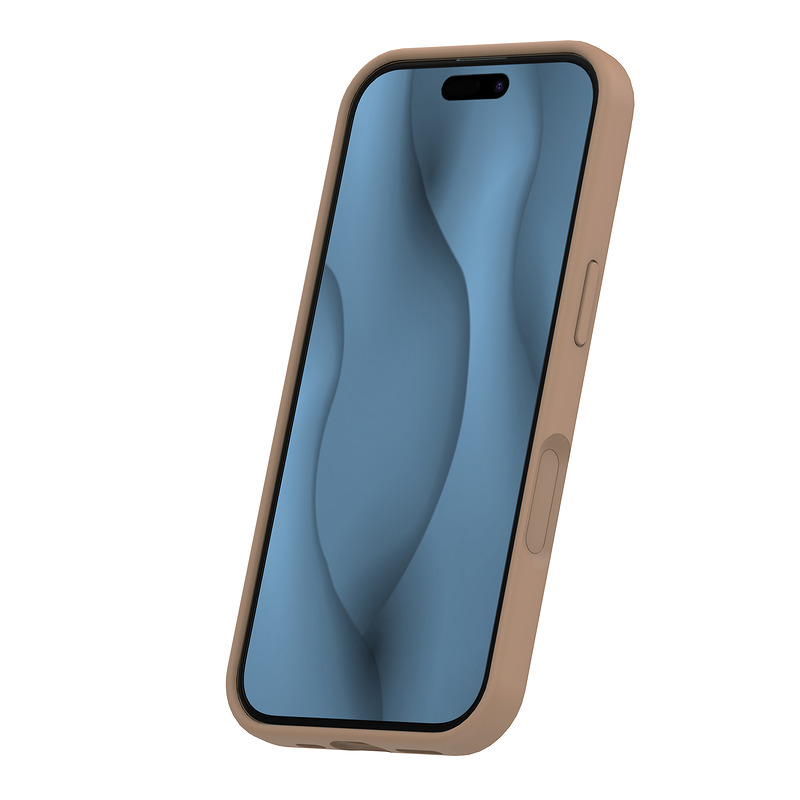 Silicone Thin Mag case for iPhone 17 6,3" / 18 6,3" brown - Billede 2