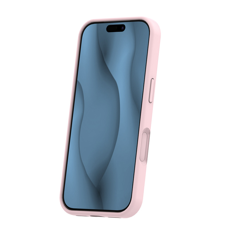 Silicone Thin Mag case for iPhone 17 Pro 6,3" / 18 Pro 6,3" light pink - Billede 2