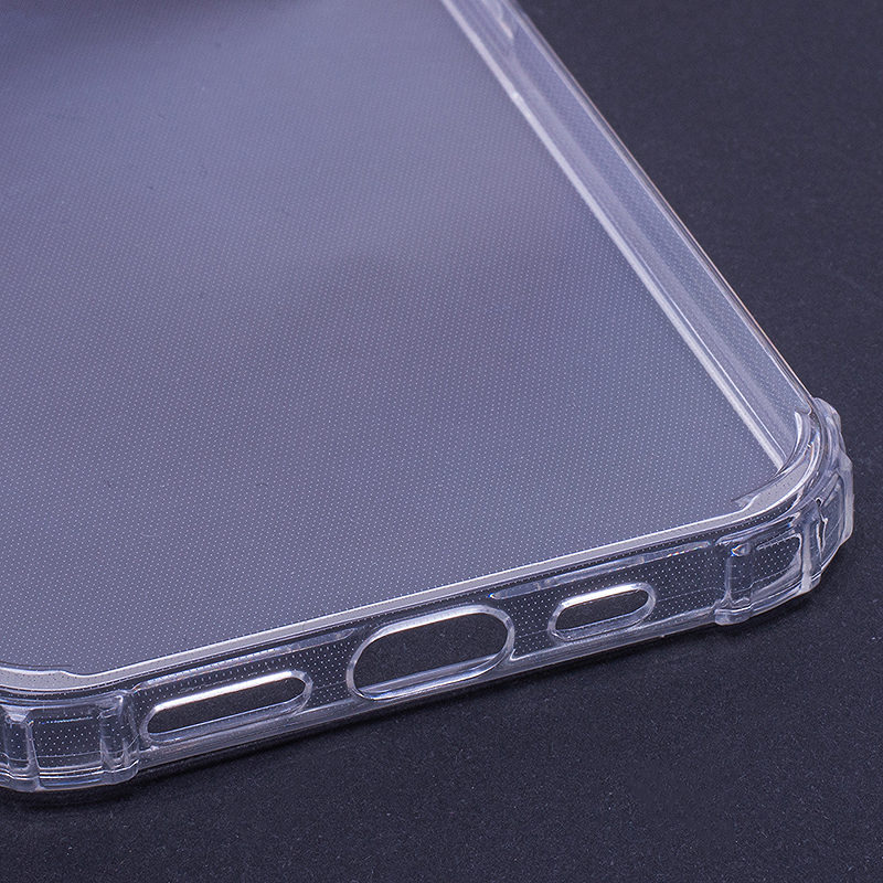 Anti Shock 1,5 mm case for iPhone 17 Pro 6,3" transparent big hole - Billede 5