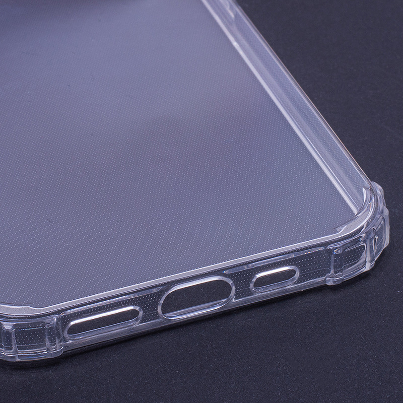 Anti Shock 1,5 mm case for iPhone 17 6,3" transparent big hole - Billede 5