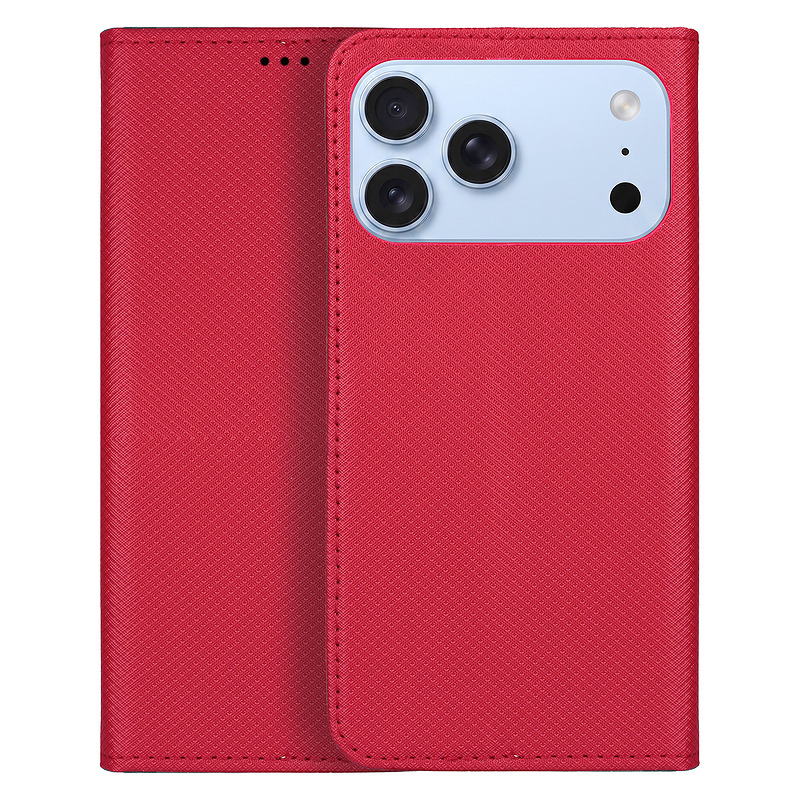 Smart Magnet case for iPhone 17 Pro Max 6,9" / 18 Pro Max 6,9" red