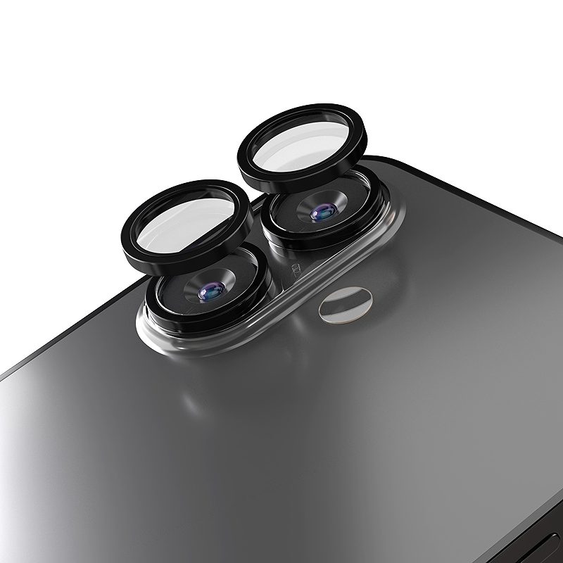 Etteri camera lens protector for iPhone 16 / 16 Plus black