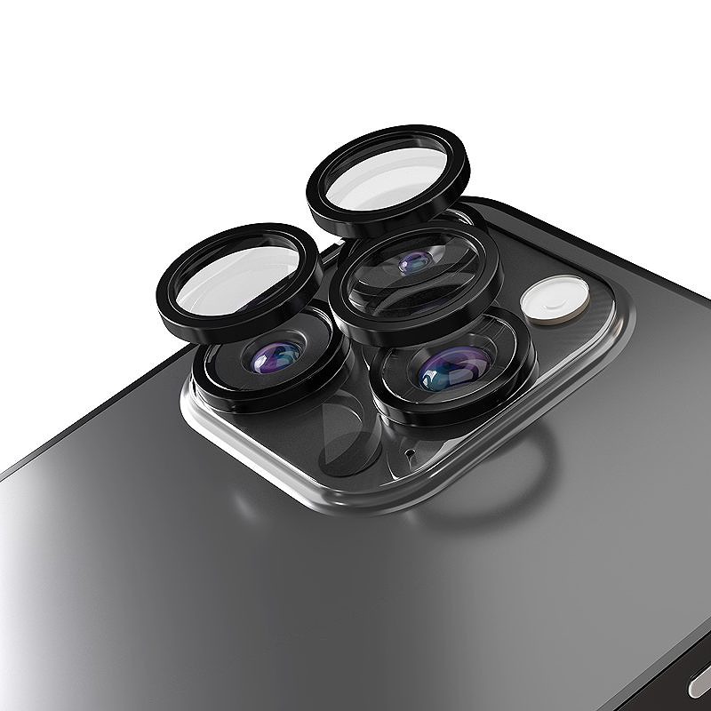 Etteri camera lens protector for iPhone 16 Pro / 16 Pro Max black