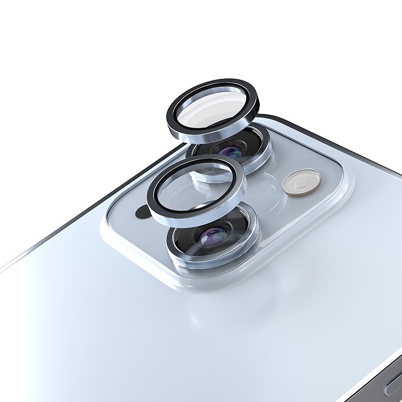 Etteri camera lens protector for iPhone 15 / 15 Plus blue