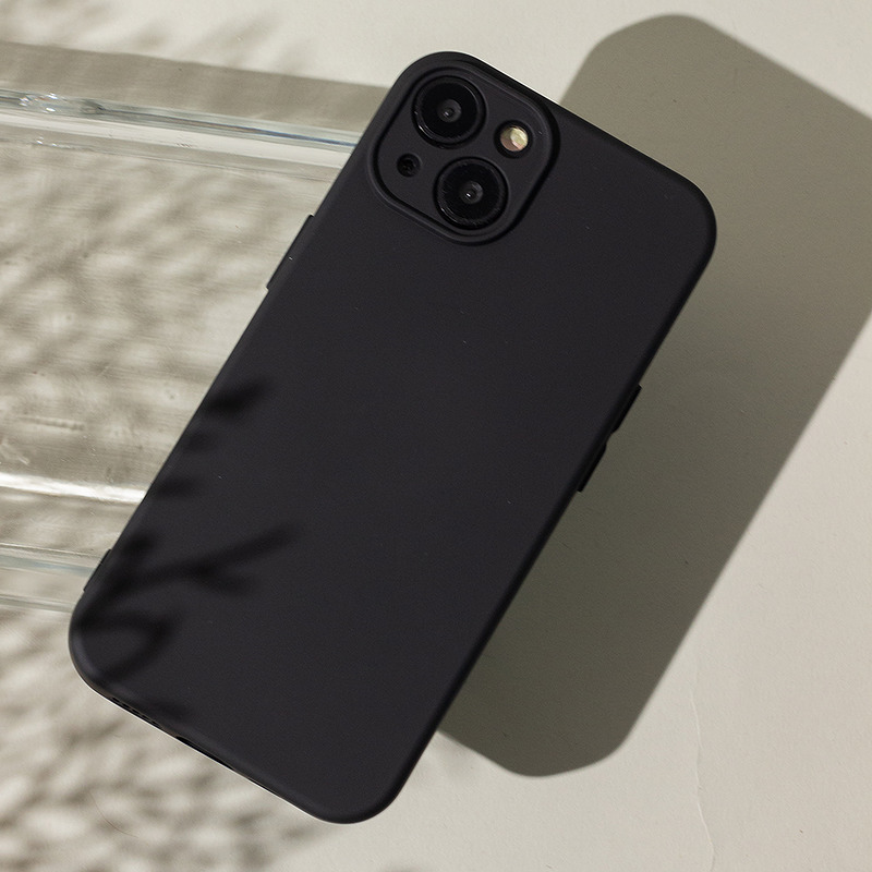 Silicon Box case for iPhone 17 Pro Max 6,9" black - Billede 5
