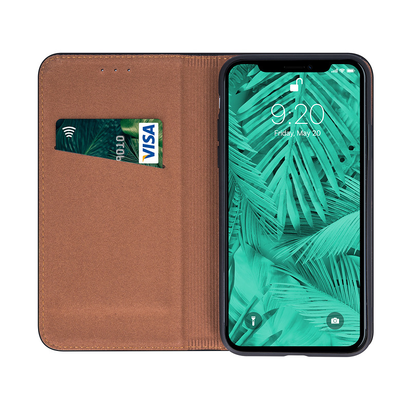 Genuine Leather Smart Pro for iPhone 17 Air 6,6" black - Billede 3