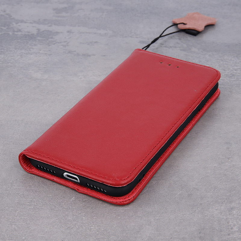 Genuine Leather Smart Pro for iPhone 17 Pro Max 6,9" maroon - Billede 5