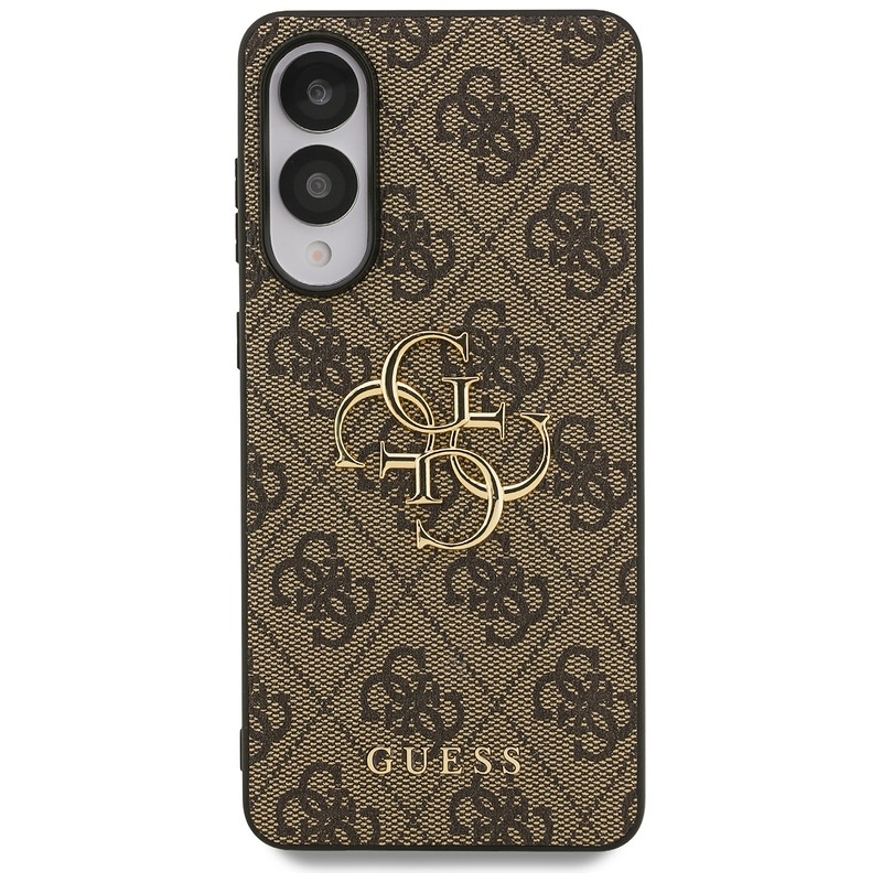 Guess case for Samsung Galaxy S25 Edge GUESS HC 4G PU big logo brown - Billede 3