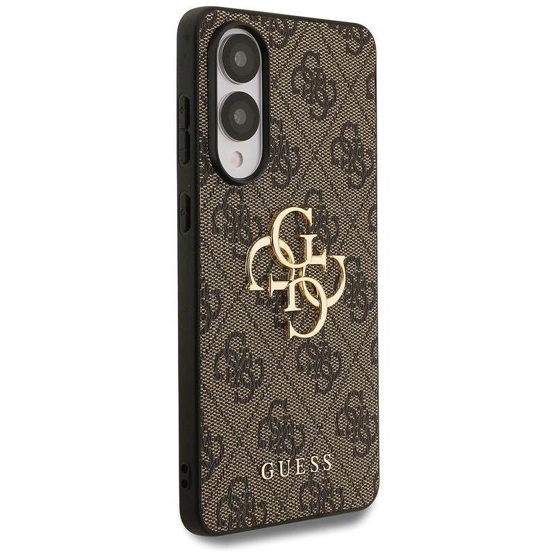 Guess case for Samsung Galaxy S25 Edge GUESS HC 4G PU big logo brown - Billede 4