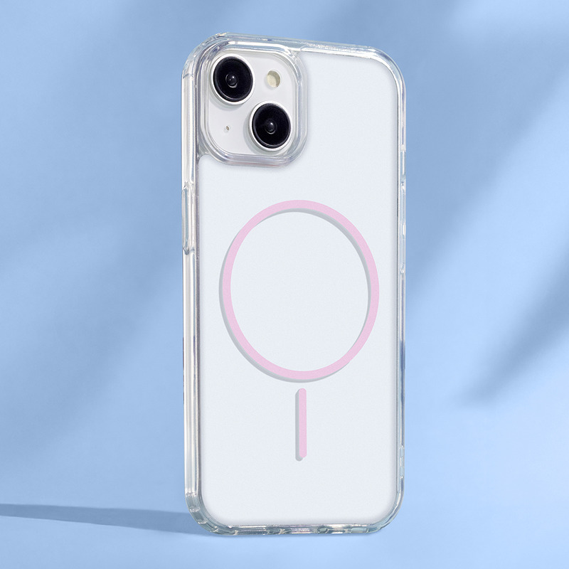 Anti Shock Thin Mag case for iPhone 17 Air 6,6" pink - Billede 3