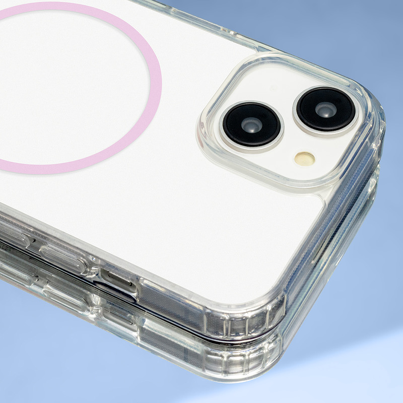 Anti Shock Thin Mag case for iPhone 17 Air 6,6" pink - Billede 4