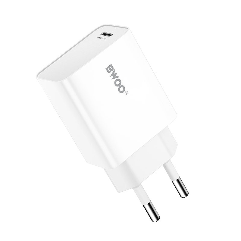 BWOO wall charger 20W CDA226 QC 1x USB-C black - Billede 3