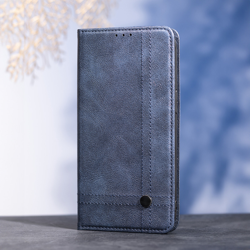 Smart Seam case for Samsung Galaxy A17 4G / A17 5G / A18 5G navy blue - Billede 4