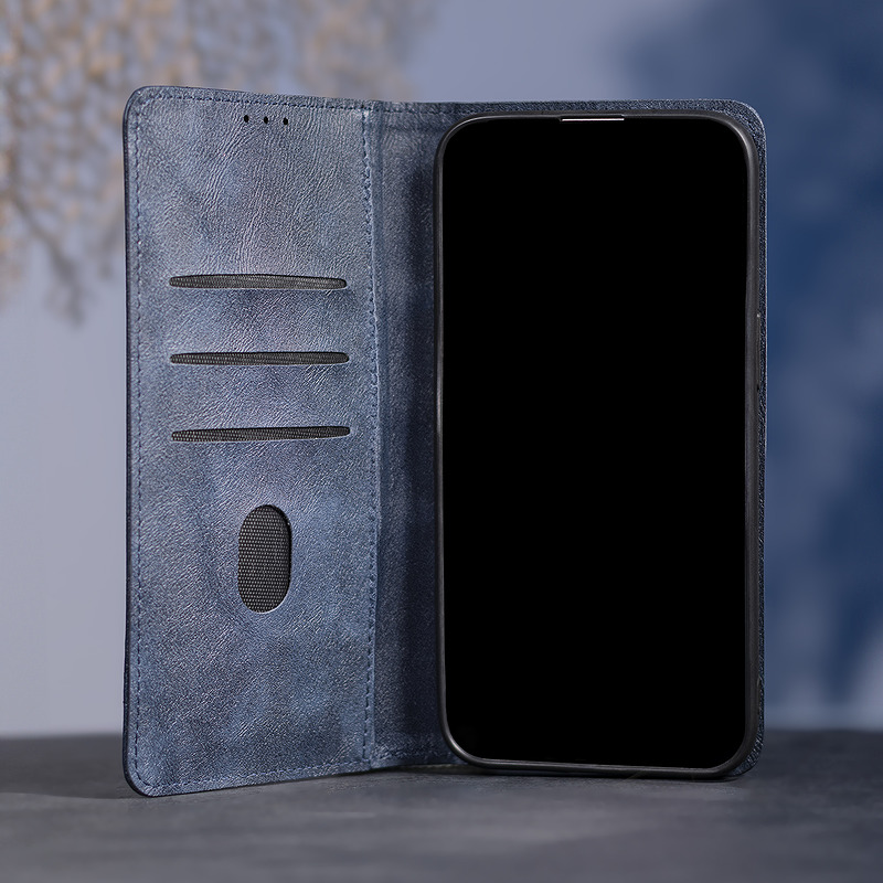 Smart Seam case for Samsung Galaxy A17 4G / A17 5G / A18 5G navy blue - Billede 5