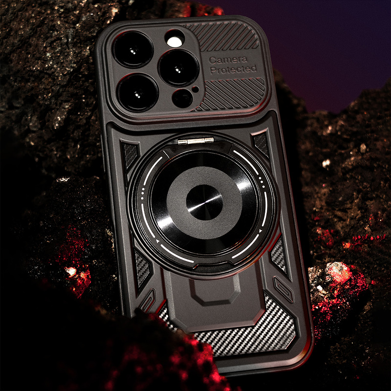 Defender Armor Mag case for iPhone 15 6,1" black - Billede 4