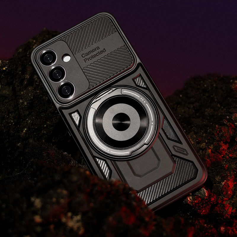 Defender Armor Mag case for Samsung Galaxy S24 / S25 black - Billede 4