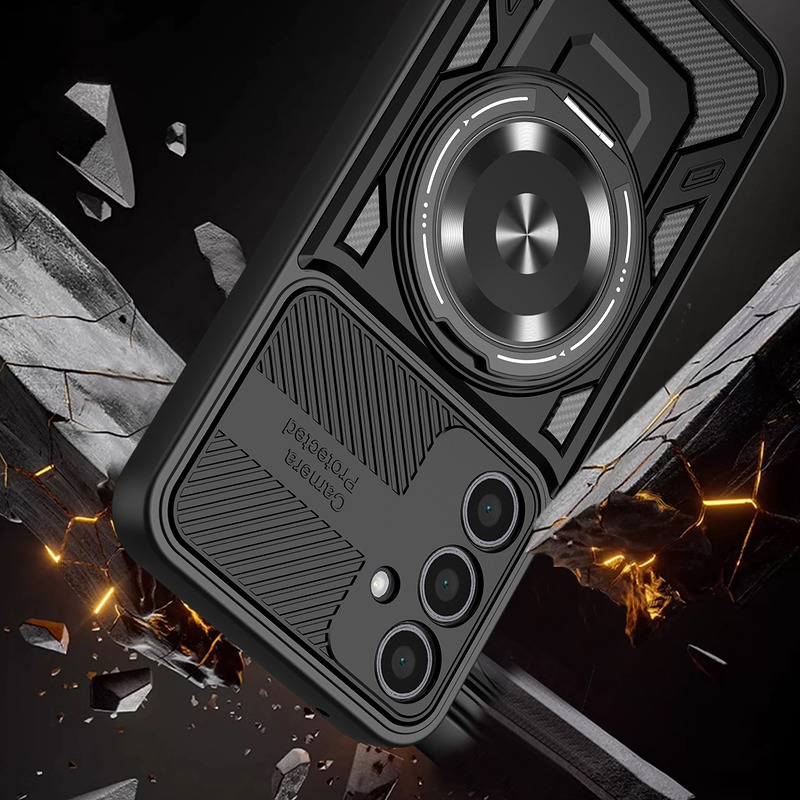 Defender Armor Mag case for Samsung Galaxy A16 4G / A16 5G black - Billede 3
