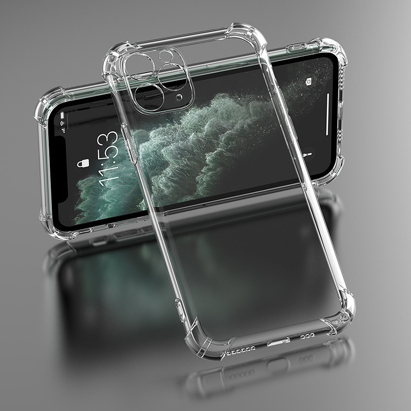 Anti Shock 1,5 mm case for Motorola Moto G56 transparent - Billede 2