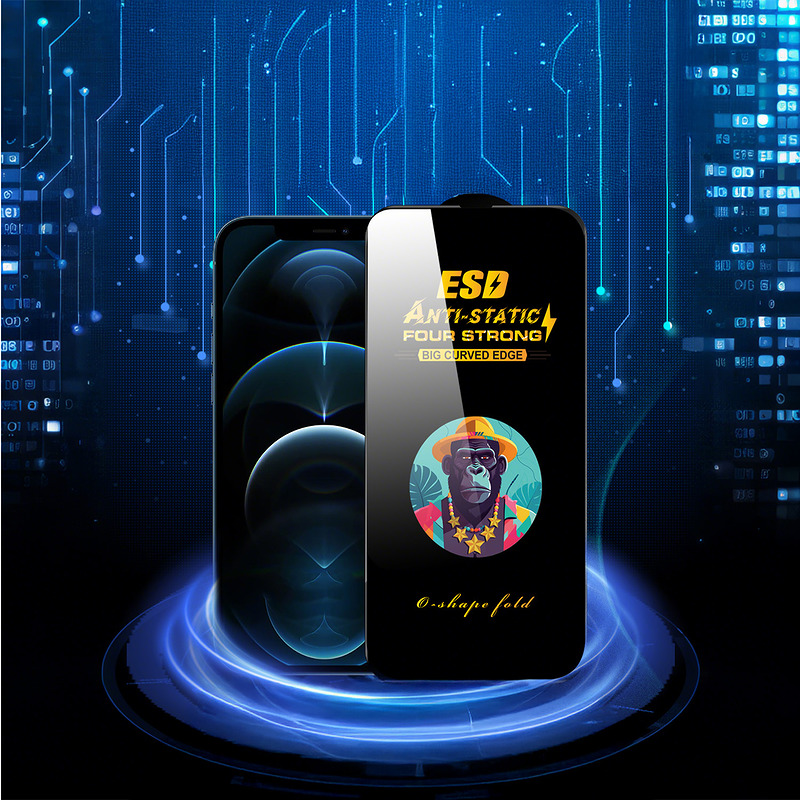 Universal tempered glass 9D OneFit AI-09 6,7" - Billede 5