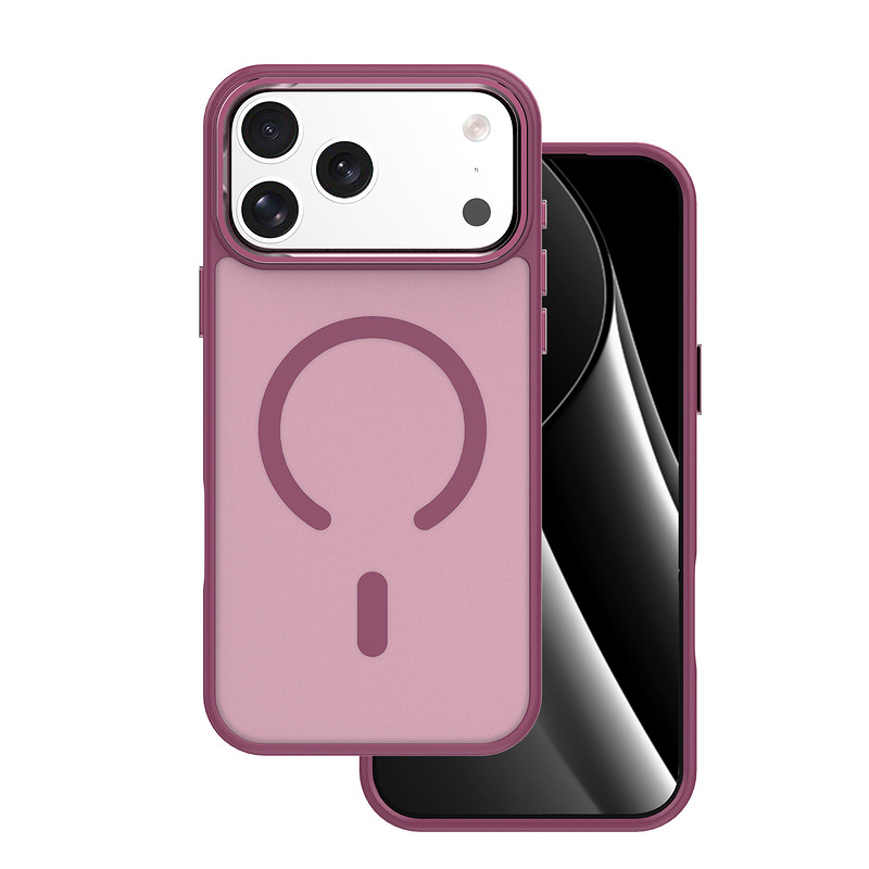 Frozen Mag case for iPhone 17 6,3" / 18 6,3" red