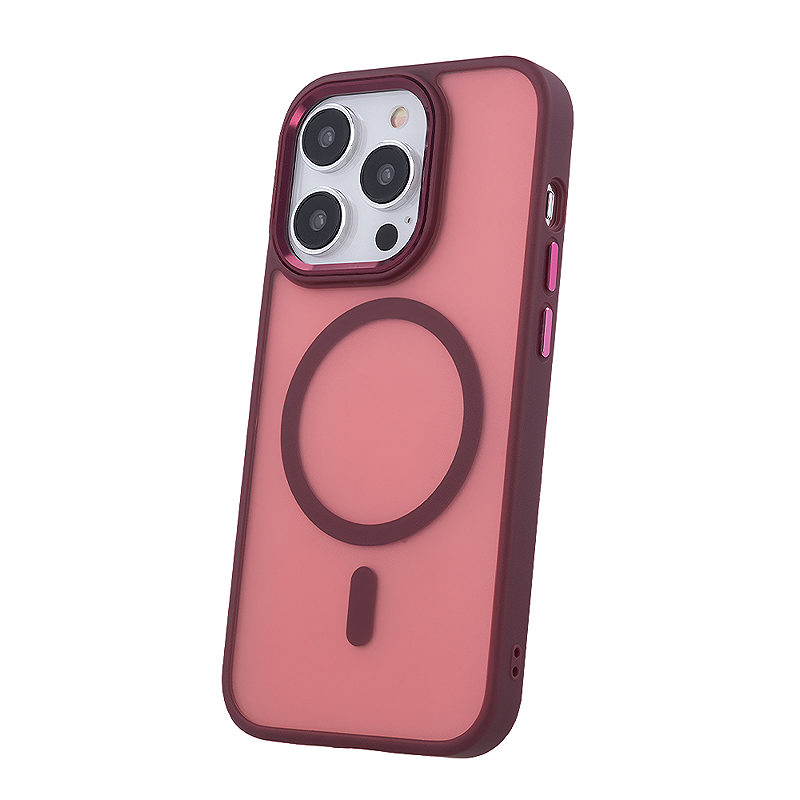 Frozen Mag case for iPhone 17 Pro 6,3" / 18 Pro 6,3" red open ring - Billede 3