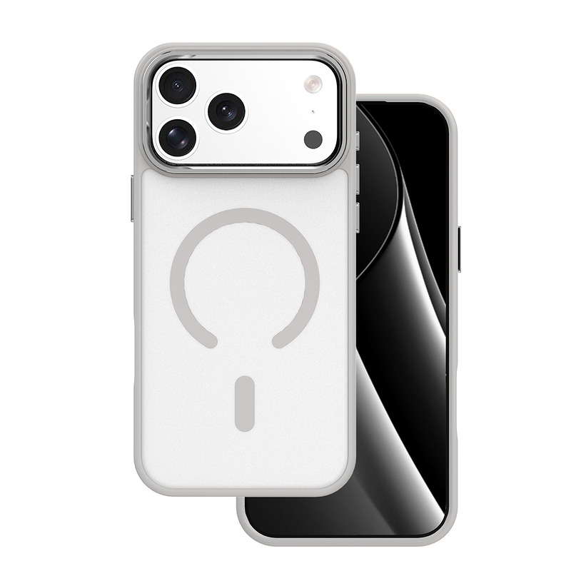 Frozen Mag case for iPhone 17 6,3" / 18 6,3" grey