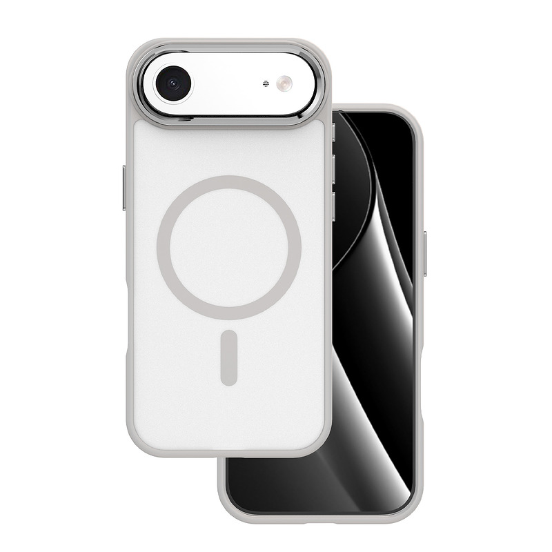 Frozen Mag case for iPhone 17 Air 6,6" grey