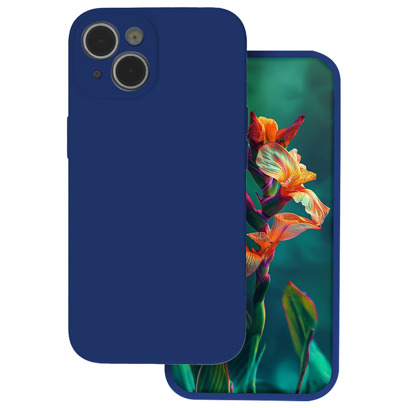 Silicon case for iPhone 17 Pro Max 6,9" blue atlantic - Billede 2