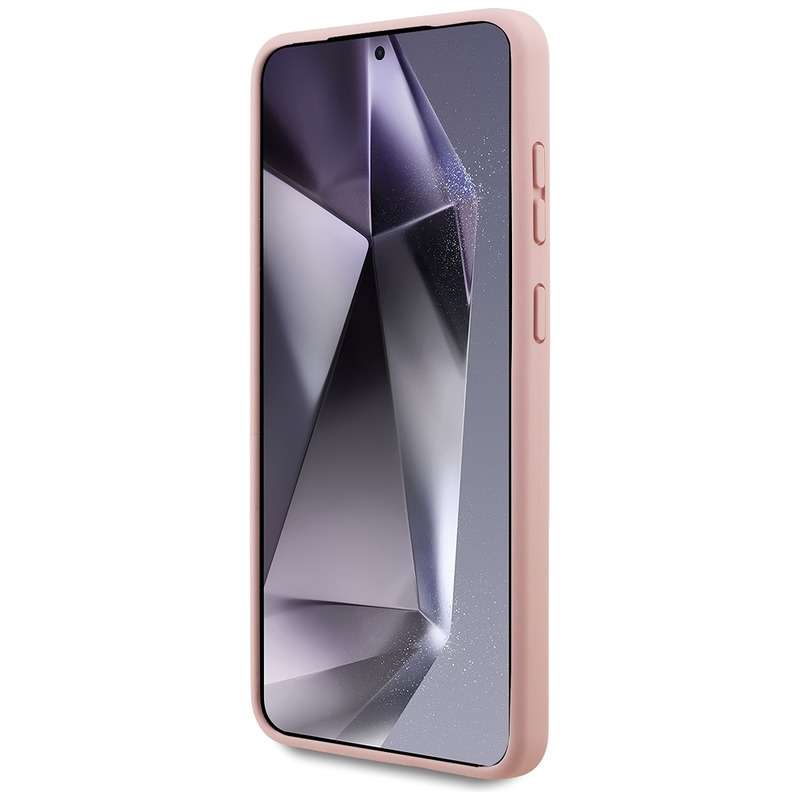Karl Lagerfeld case for Samsung Galaxy S25 Edge MAGNETIC SILICONE DOUBLE HEADS pink - Billede 5