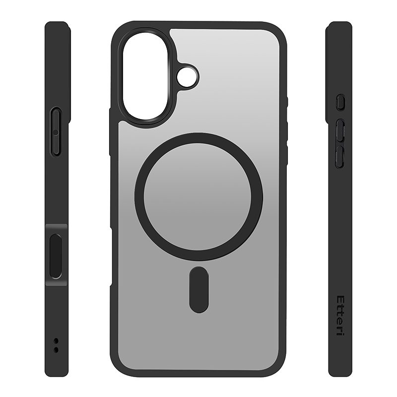 Etteri Matt Mag case for iPhone 17 black - Billede 3
