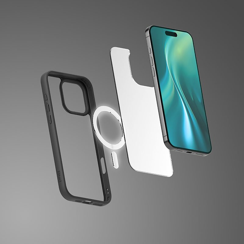 Etteri Matt Mag case for iPhone 17 black - Billede 5