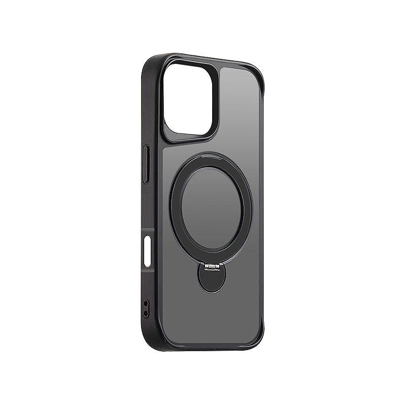 Etteri Matt Mag Ring case for iPhone 17 Pro Max / 18 Pro Max black - Billede 2