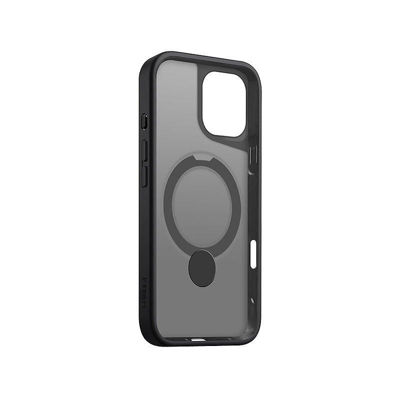 Etteri Matt Mag Ring case for iPhone 17 Pro Max / 18 Pro Max black - Billede 3