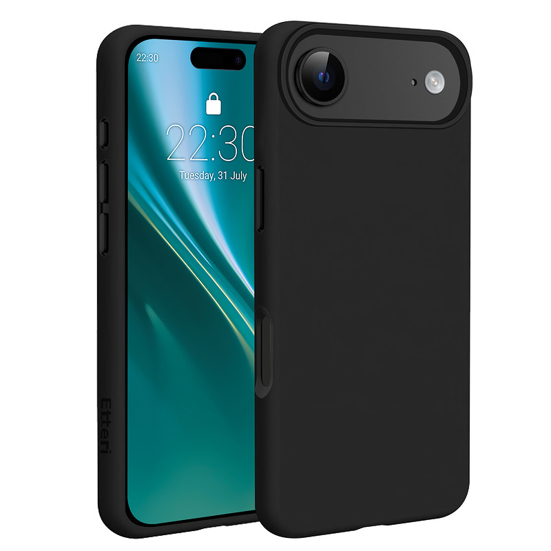 Etteri Silicone Mag case for iPhone 17 Air black