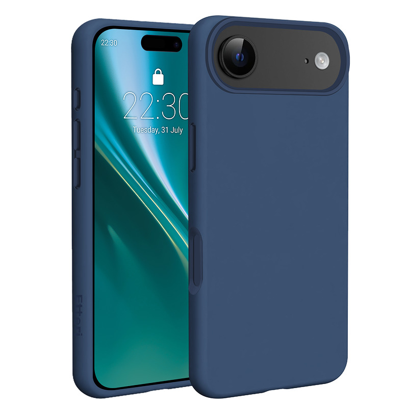 Etteri Silicone Mag case for iPhone 17 Air dark blue